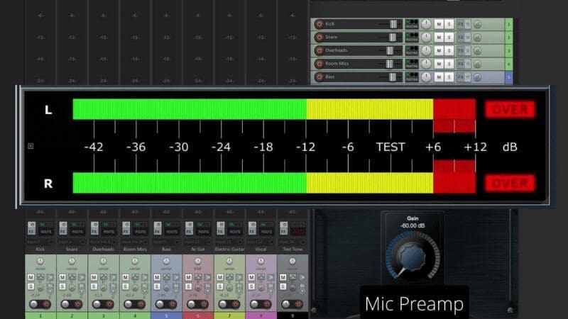 Reaper Recording Levels