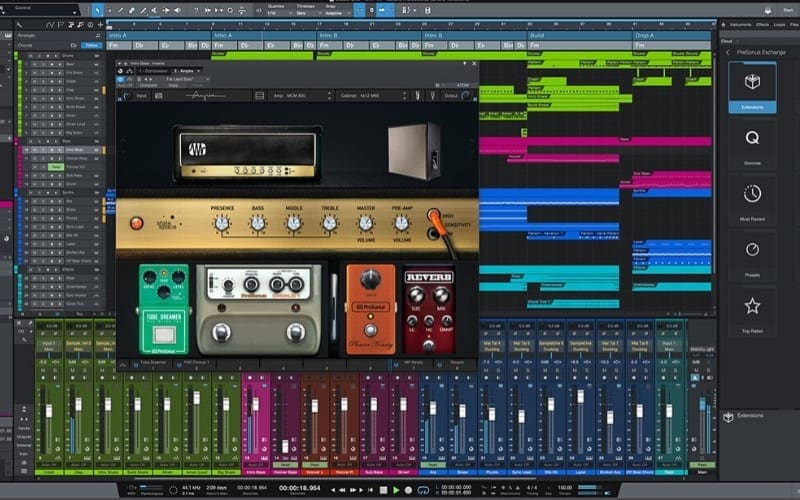 PreSonus music production software DAW