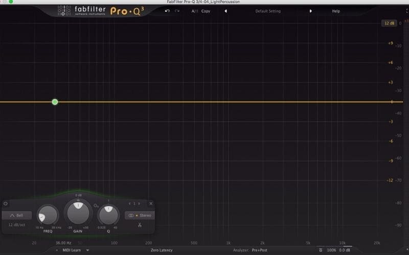 EQ Meaning in a spectrum analyzer