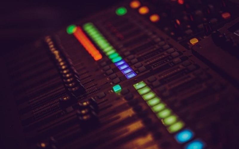 mastering sound desk