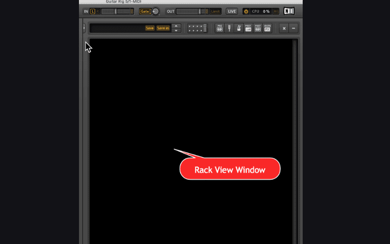 rack view window