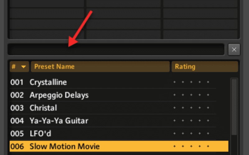 guitar rig preset name
