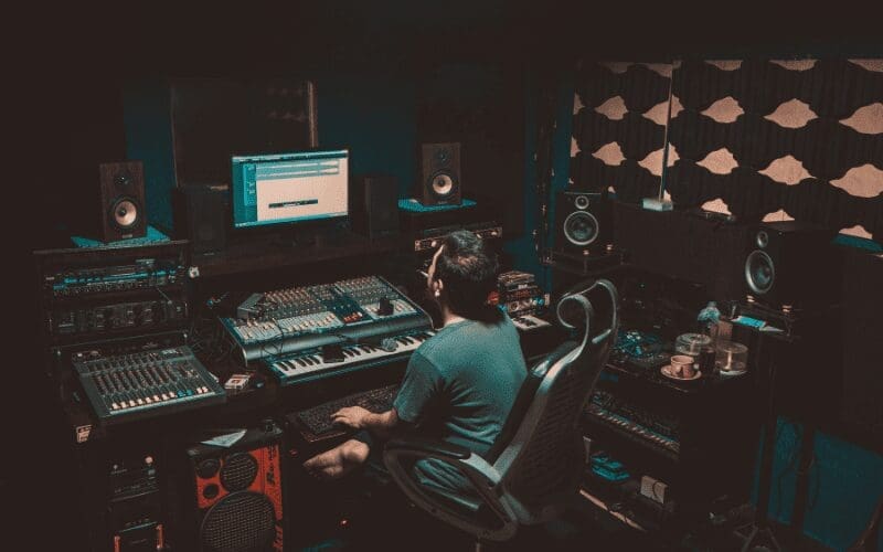 man thinking about the loudness war