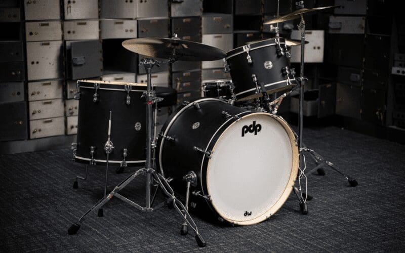 how to set up a drum set