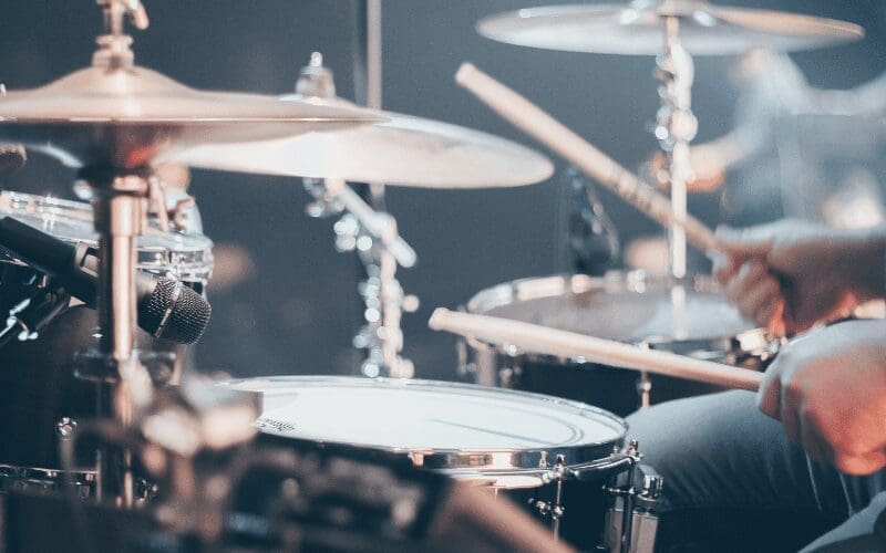 cymbals on how to set up a drum set