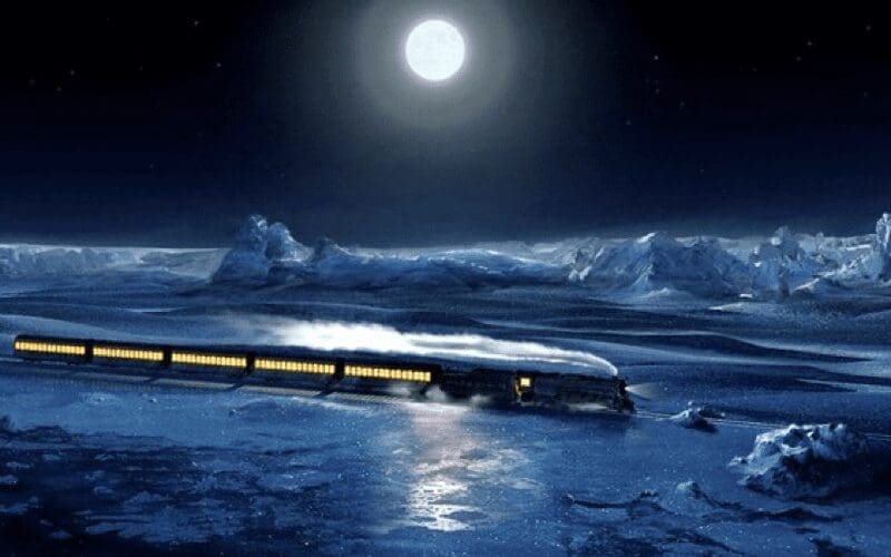 scene from polar express