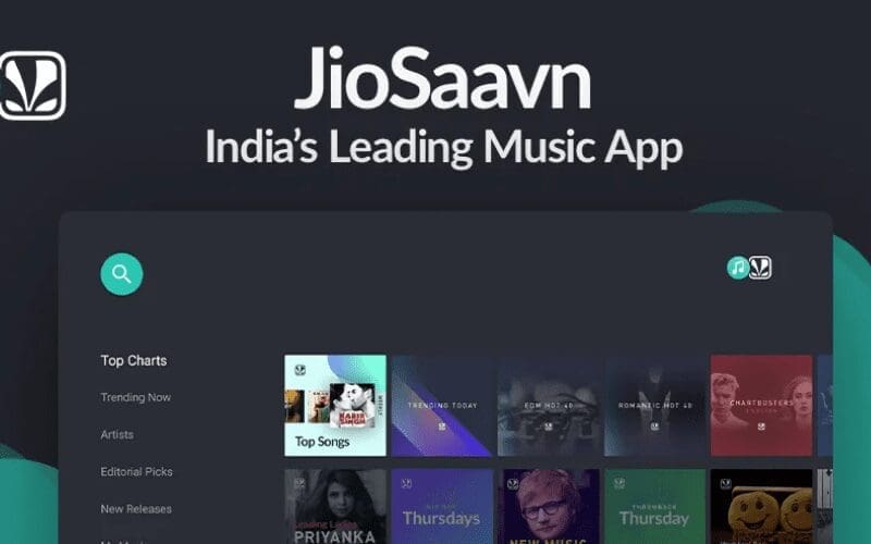 JioSaavn music