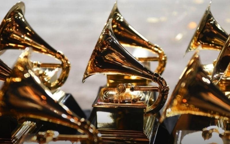 Grammy awards waiting to be handed out to winners in 2021