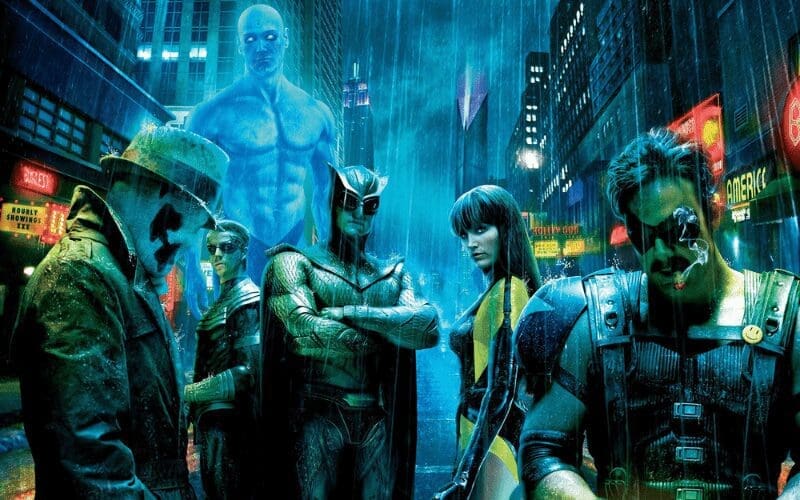 watchmen cover art cyberpunk movie