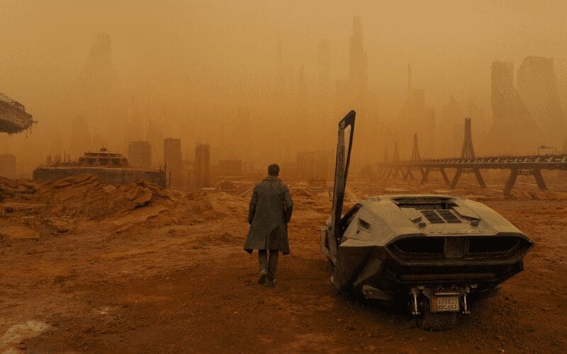 blade runner 2049 cover art cyberpunk