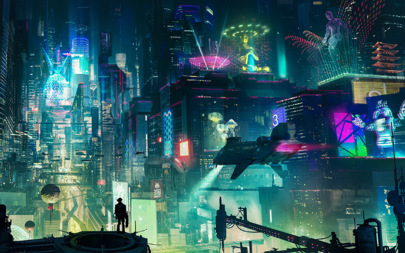 cyberpunk artwork
