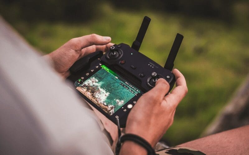 drone handheld screen