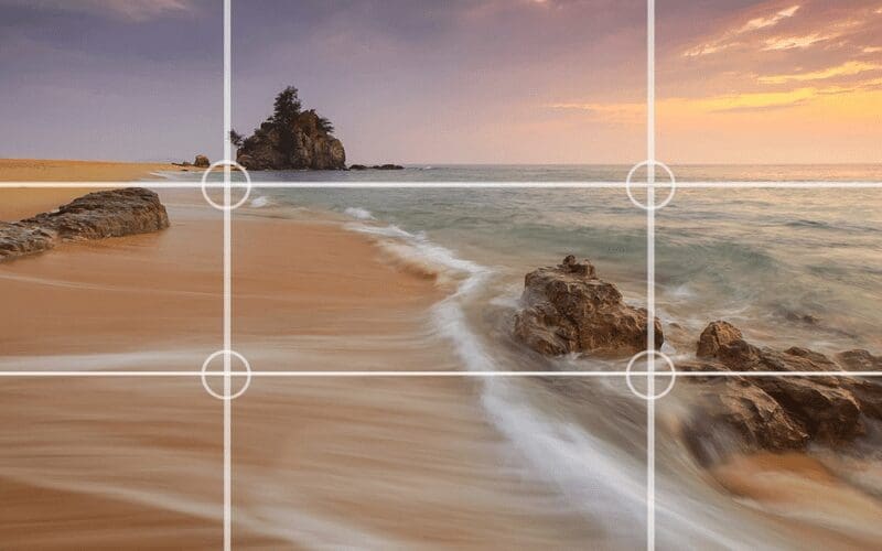 camera rule of thirds