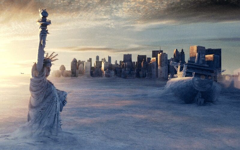 the day after tomorrow establishing shot