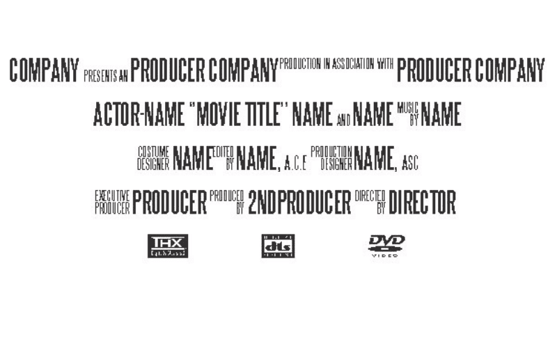 movie poster covers text order