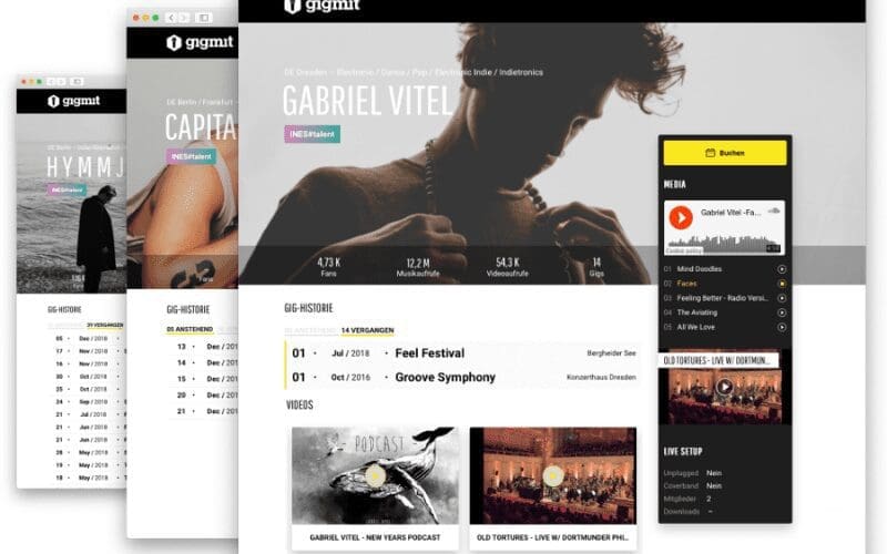 gigmit pages