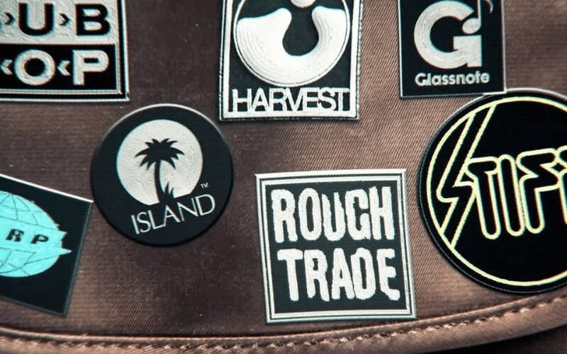 record label collage