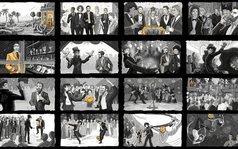 Example of a storyboard