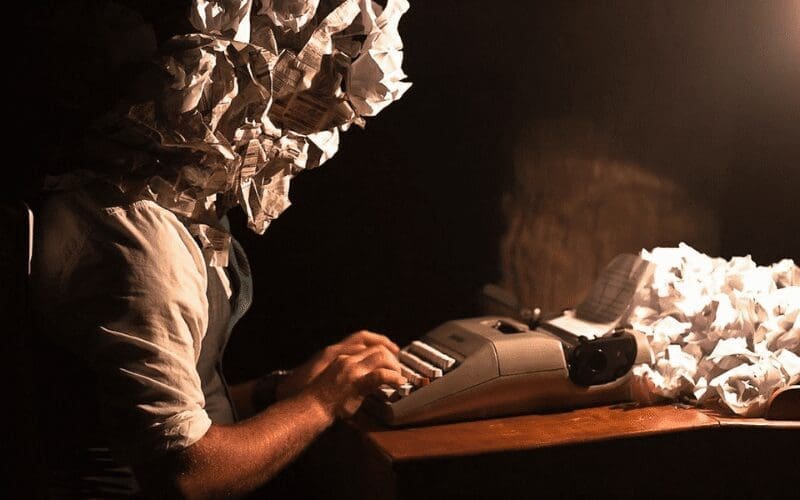 writers block concept image