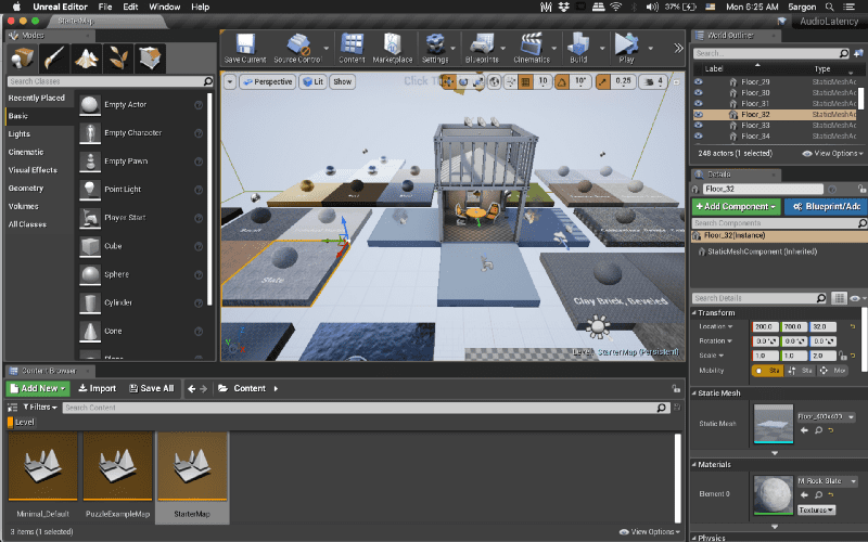 game level design unreal