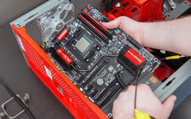 motherboard install