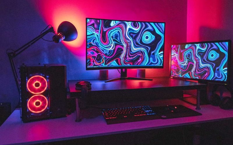 gaming setup