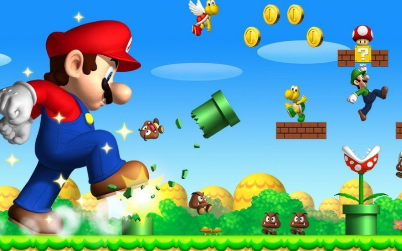 mario platform video game