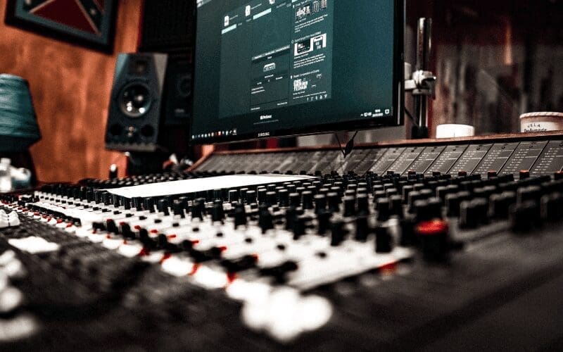 mixing desk