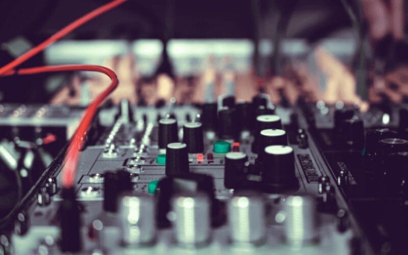 mixing desk