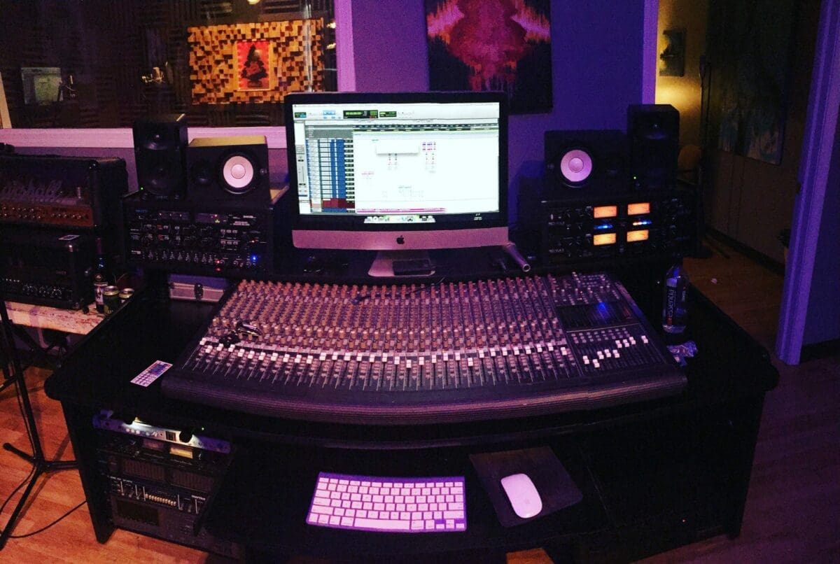 Monitor and equipment for producing music