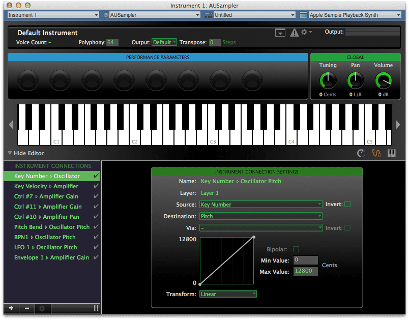 Ausampler LFO