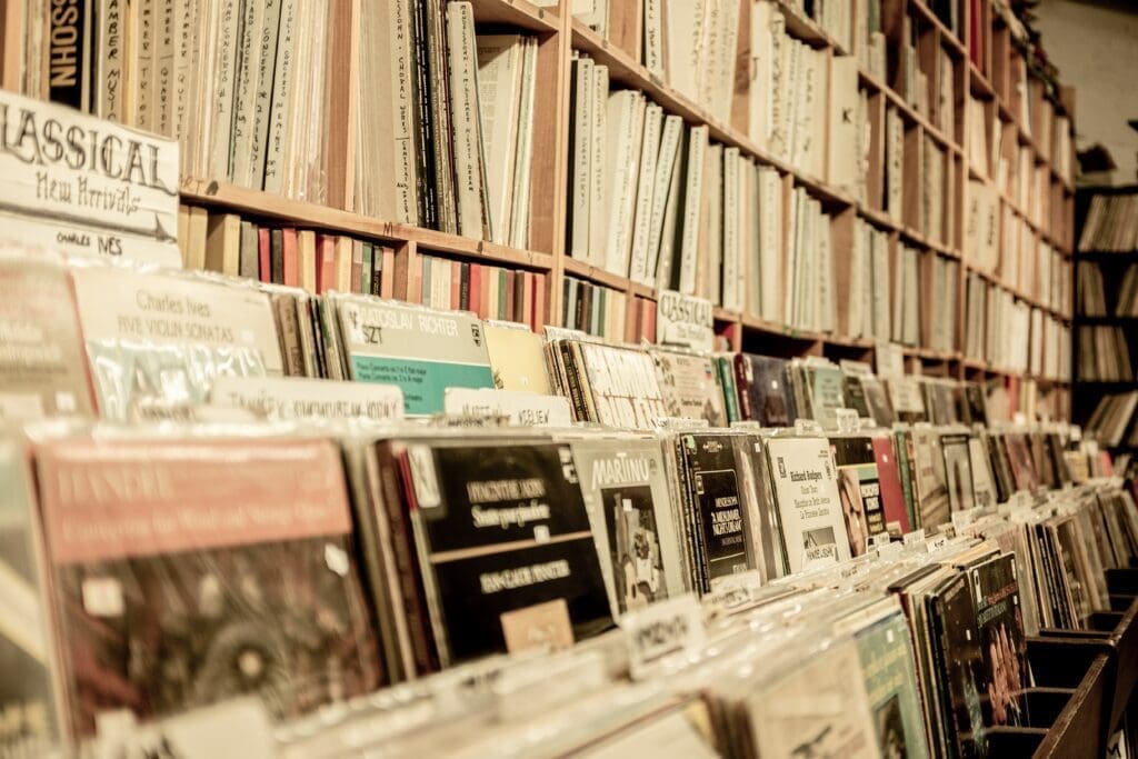 music catalogue