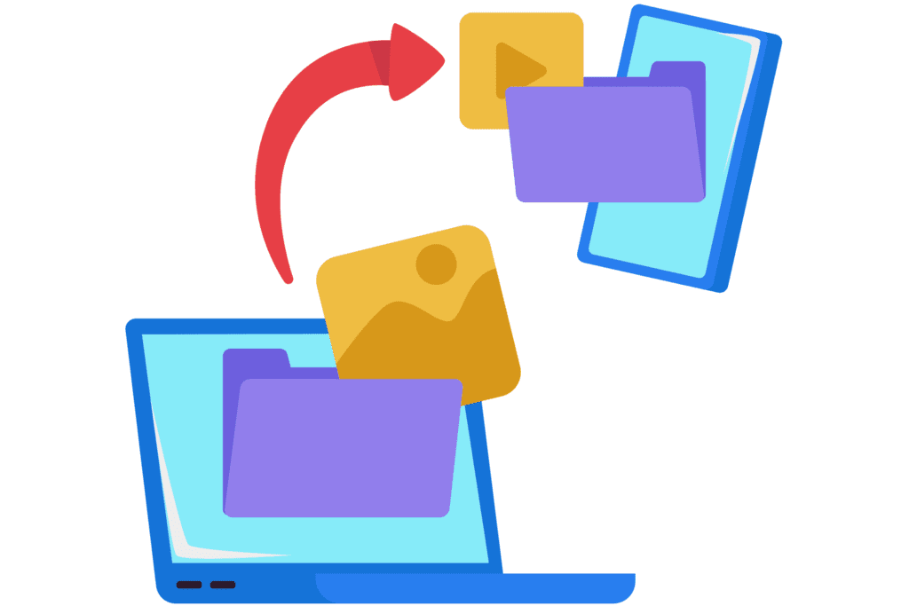 File Transfer infographic